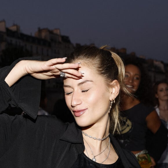 Exclusif - Prix spécial - No web - Sasha Nikolic, fille de Filip Nikolic lors de la soirée d'anniversaire de Joalukas Noah, fils de Yannick Noah et Isabelle Camus, pour ses 18 ans à Paris le 10 juin 2022. © Cyril Moreau / Bestimage