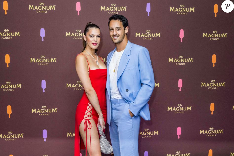 Iris Mittenaere (Miss France 2016) et son compagnon Diego El Glaoui au
