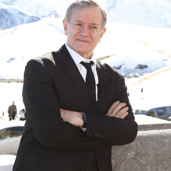 Francis Huster de "Meurtres aux îles du Frioul" - Photocall lors de la 24ème édition du Festival des Créations TV de Luchon. Le 9 février 2022 © Christophe Aubert via Bestimage