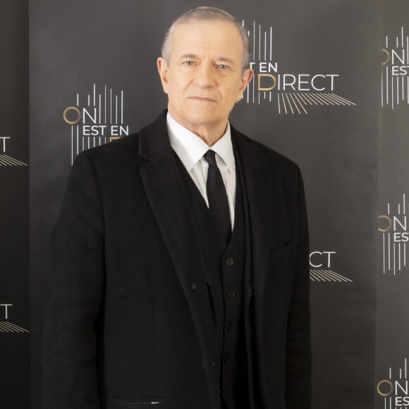Exclusif - Francis Huster - Backstage de l'émission "On est en Direct" (OEED) diffusée le samedi 15 janvier 2022 sur France 2 © Jack Tribeca / Bestimage