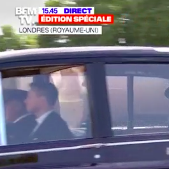 Capture de Kate Middleton lors de la procession du cercueil d'Elizabeth II vers le palais de Westminster le mercredi 14 septembre 2022