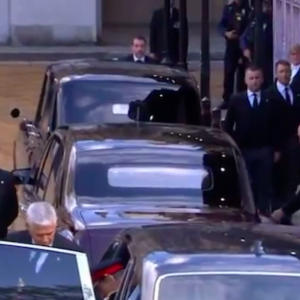 Capture de Kate Middleton lors de la procession du cercueil d'Elizabeth II vers le palais de Westminster le mercredi 14 septembre 2022