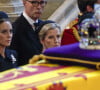 Kate Catherine Middleton, princesse de Galles, la comtesse Sophie de Wessex - Intérieur - Procession cérémonielle du cercueil de la reine Elisabeth II du palais de Buckingham à Westminster Hall à Londres. Le 14 septembre 2022 
