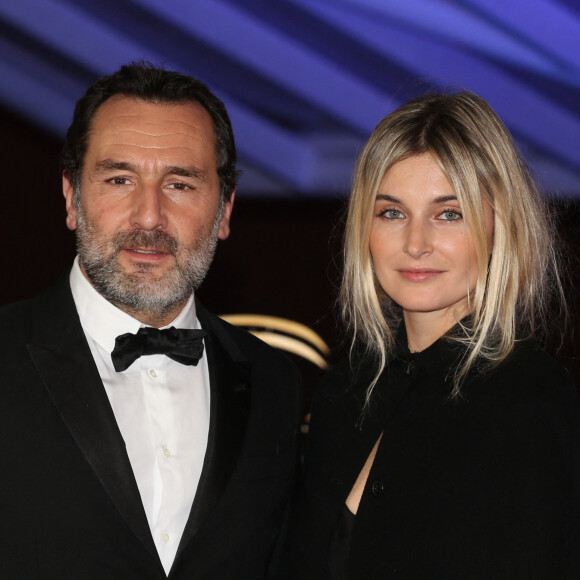 Gilles Lellouche et sa compagne Alizée Guinochet - Les célébrités arrivent sur le tapis rouge lors de la soirée d'hommage à Robert De Niro à l'occasion du 17ème Festival International du film de Marrakech. © Denis Guignebourg/Bestimage
