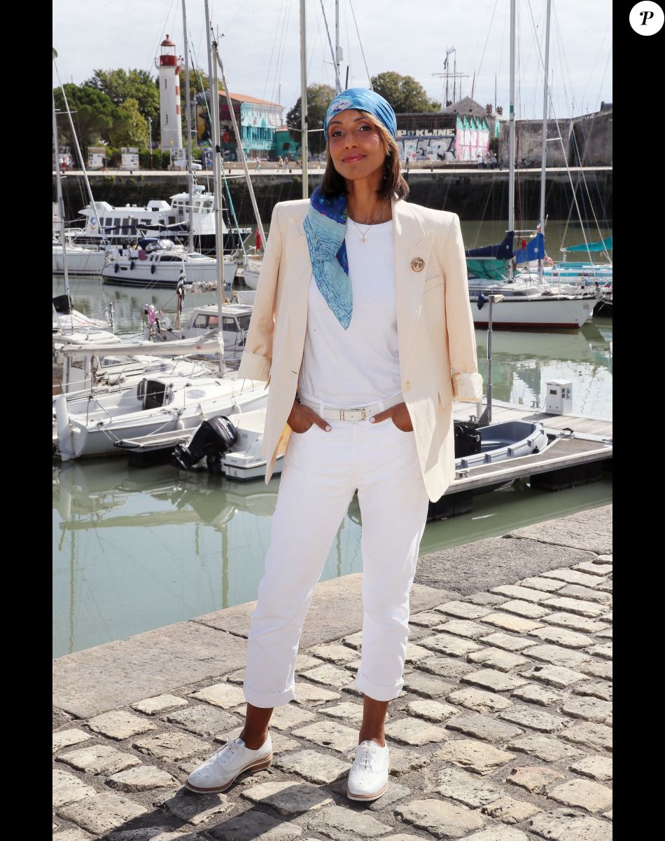 Sonia Rolland - Photocall de la série "Tropiques Criminels" lors de la 24ème édition du Festival de la Fiction TV de La Rochelle, le 15 septembre 2022. © Patrick Bernard / Bestimage