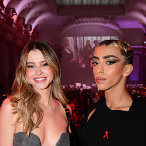 Léa Elui, Bilal Hassani - 19ème "Diner de la Mode" au bénéfice de Sidaction au Pavillon Cambon Capucines dans le cadre de la Fashion Week de Paris, France. Le 7 juillet 2022. © Rachid Bellak / Bestimage 