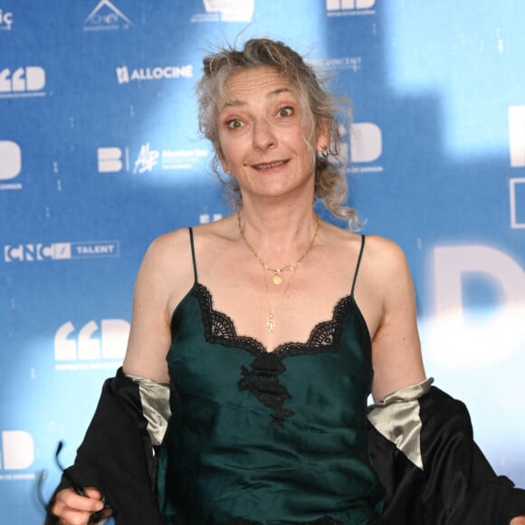 Corinne Masiero (présidente du jury) au photocall du jury de la première édition du film de demain (FFD) au Ciné Lumière de Vierzon. © Coadic Guirec / Bestimage .