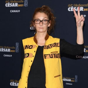 Corinne Masiero lors du photocall lors de la 46ème cérémonie des César à l'Olympia à Paris le 12 mars 2021 © Pascal le Segretain / Pool / Bestimage 