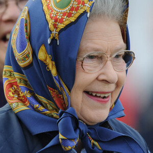 La reine Elizabeth II au "Royal Windsor Horse Show" le 15 mai 2009.