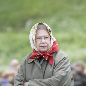 La reine Elizabeth II au "Royal Windsor Horse Show" le 16 mai 2009.