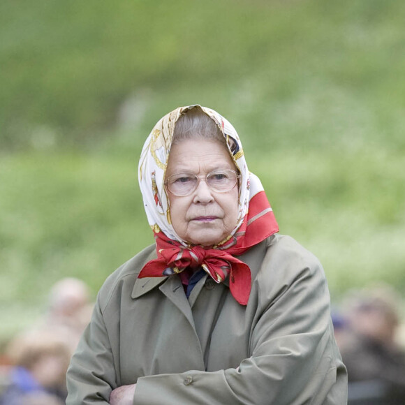 La reine Elizabeth II au "Royal Windsor Horse Show" le 16 mai 2009.
