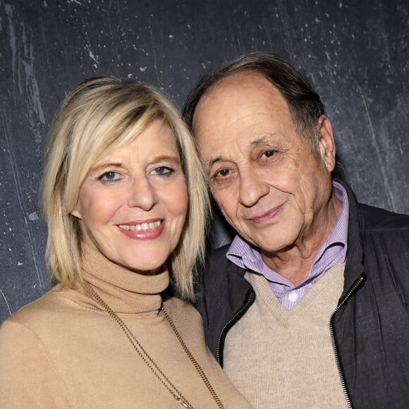 Exclusif - Rendez-vous avec Chantal Ladesou et son mari Michel Ansault à Paris le 13 janvier 2020. © Cédric Perrin/Bestimage