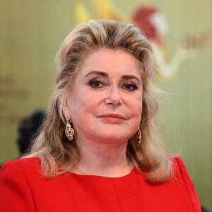 Catherine Deneuve a reçu un Lion d'Or d'honneur lors de la 79ème édition du festival international du film de Venise, la Mostra le 31 août 2022. © LaPresse / Panoramic / Bestimage.