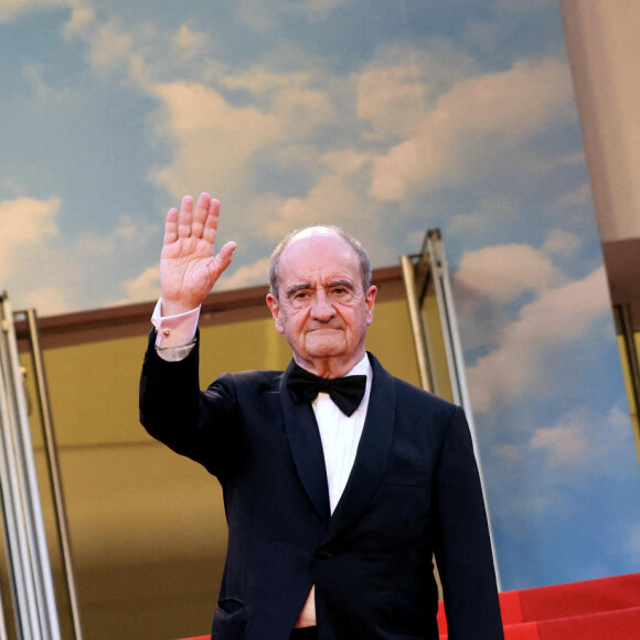 Pierre Lescure - Montée des marches pour la cérémonie de clôture du 75ème Festival International du Film de Cannes. Le 28 mai 2022 © Dominique Jacovides / Bestimage.