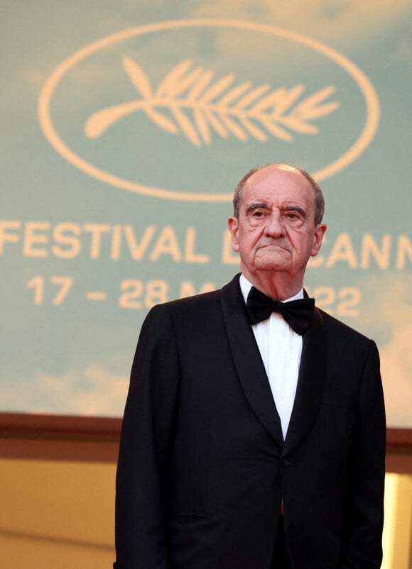 Pierre Lescure - Montée des marches pour la cérémonie de clôture du 75ème Festival International du Film de Cannes. Le 28 mai 2022 © Dominique Jacovides / Bestimage.