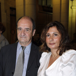 Pierre Lescure et sa femme Frédérique.