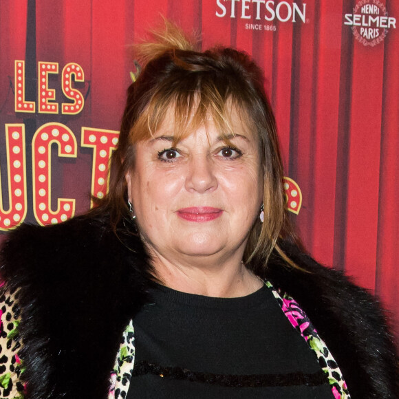 Michèle Bernier - Soirée de gala à l'occasion de la première de la pièce "Les producteurs" au Théâtre de Paris à Paris. Le 2 décembre 2021. © Christophe Clovis / Bestimage