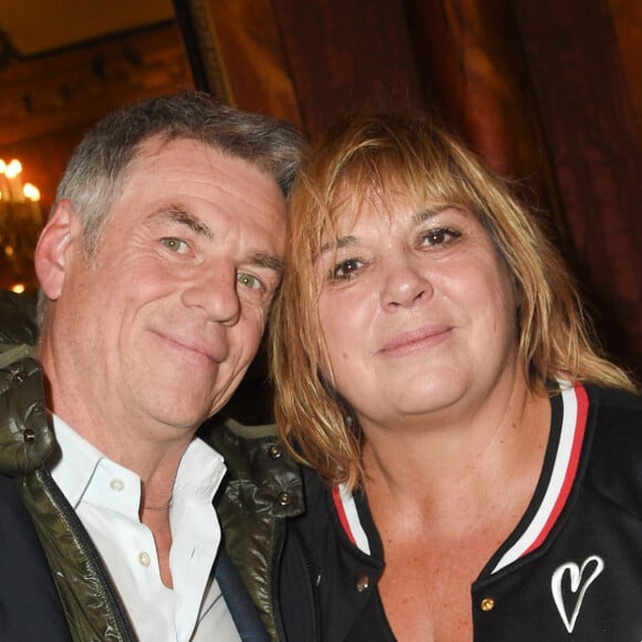 Bruno Gaccio et Michèle Bernier - Générale du woman show "Vive Demain !" de Michèle Bernier au théâtre des Variétés à Paris. © Coadic Guirec/Bestimage 