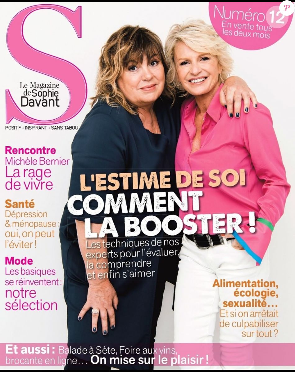 Retrouvez l'interview intégrale de Michèle Bernier dans S, le magazine de Sophie Davant, n°12.