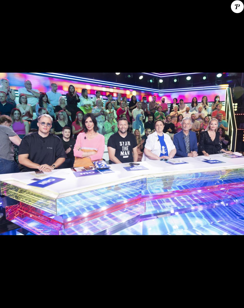 Exclusif - Guillaume Genton, Géraldine Maillet, Raymond Aabou, Danielle Moreau, Gilles Verdez, Béatrice Rosen - Enregistrement de la dernière émission TPMP (Touche Pas à Mon Poste), présentée par C.Hanouna et diffusée en direct sur C8 le 23 juin 2022 © Jack Tribeca / Bestimage