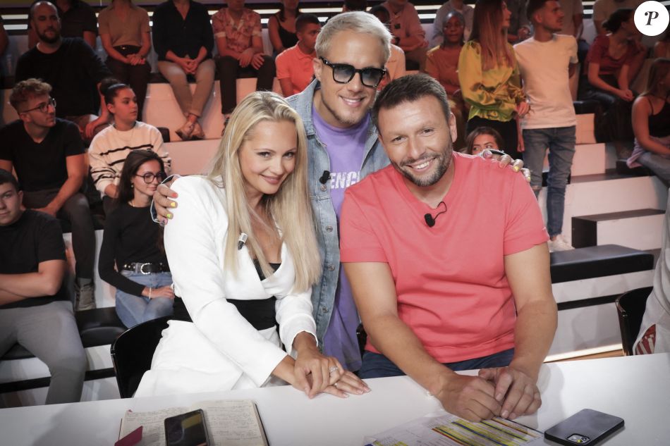 Exclusif Béatrice Rosen Guillaume Genton Raymond Aabou Sur le plateau de l émission TPMP