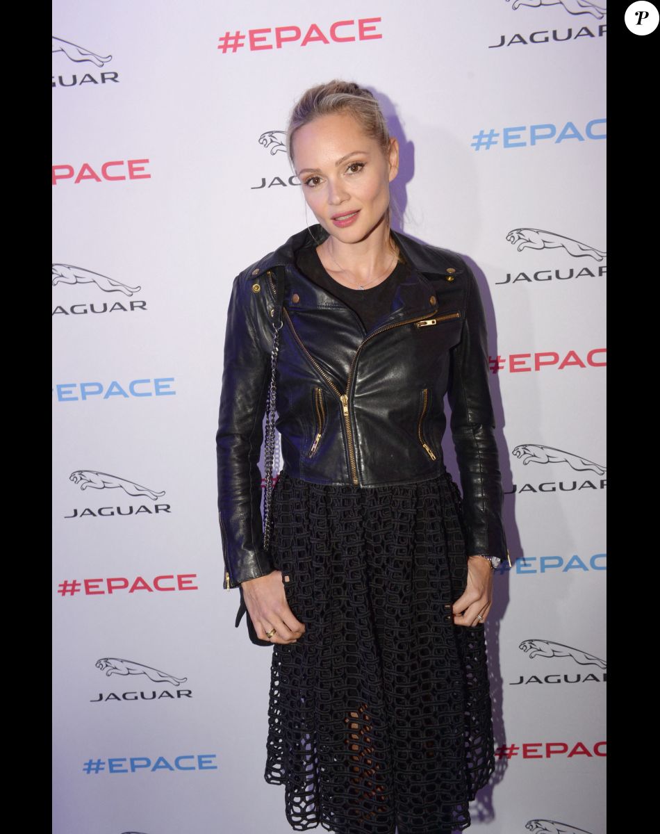 Béatrice Rosen - Présentation de la nouvelle Jaguar E-PACE au studio des Acacias à Paris, le 10 octobre 2017. © Rachid Bellak/Bestimage