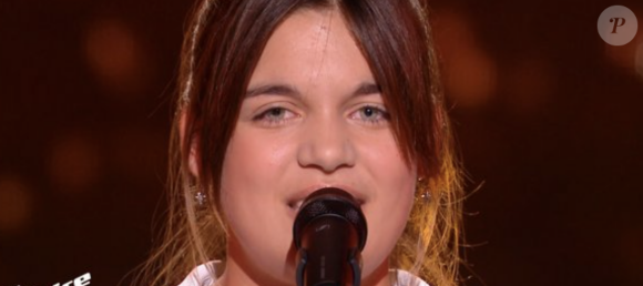 Oriane, candidate de "The Voice Kids 2022" - TF1