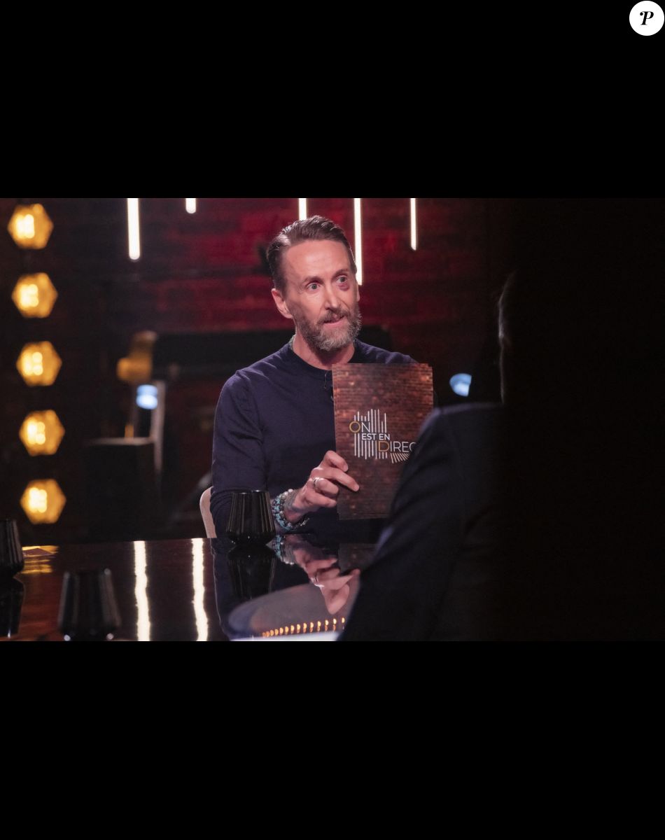 Exclusif -Philippe Caverivière sur le plateau de l'émission "On Est En Direct" (OEED), présentée par L.Salamé et L.Ruquier, diffusée en direct sur France 2, à Paris, France, le 22 janvier 2022. © Jack Tribeca/Bestimage