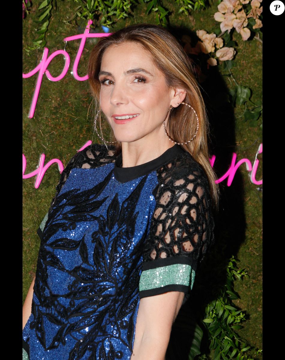 Clotilde Courau - People à la soirée "Kimpton Music Festival" à l'hôtel Kimpton Saint-Honoré à Paris. Le 1er juin 2022 © Christophe Clovis / Bestimage