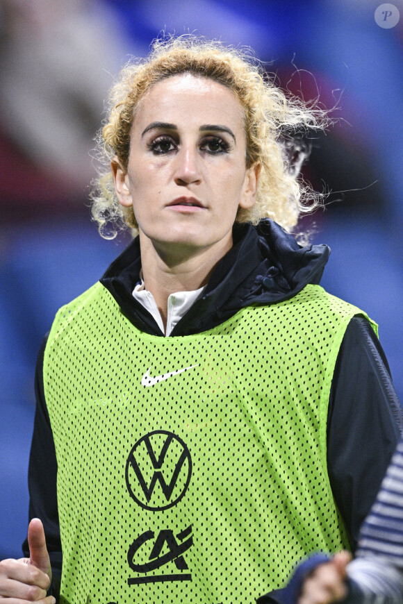 Kheira Hamraoui (France) - Tournoi de France "France - Finlande (5-0)" au stade Océane.