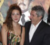 Alain Chabat et sa fille Louise lors de l'avant-première du film Sur la piste du Marsupilami le 26 mars 2012