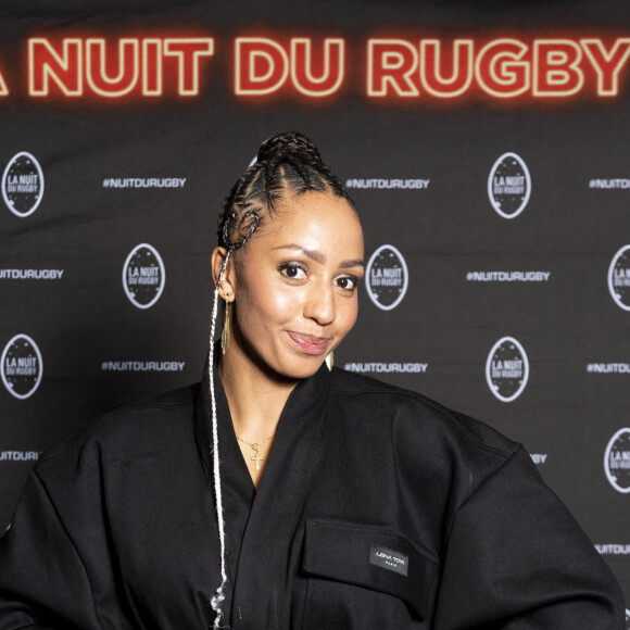 Estelle Mossely - Soirée de la 18ème édition de la Nuit du Rugby à l'Olympia, Paris le 26 septembre 2022. © Pierre Perusseau/Bestimage
