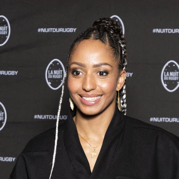 Estelle Mossely - Soirée de la 18ème édition de la Nuit du Rugby à l'Olympia, Paris le 26 septembre 2022. © Pierre Perusseau/Bestimage