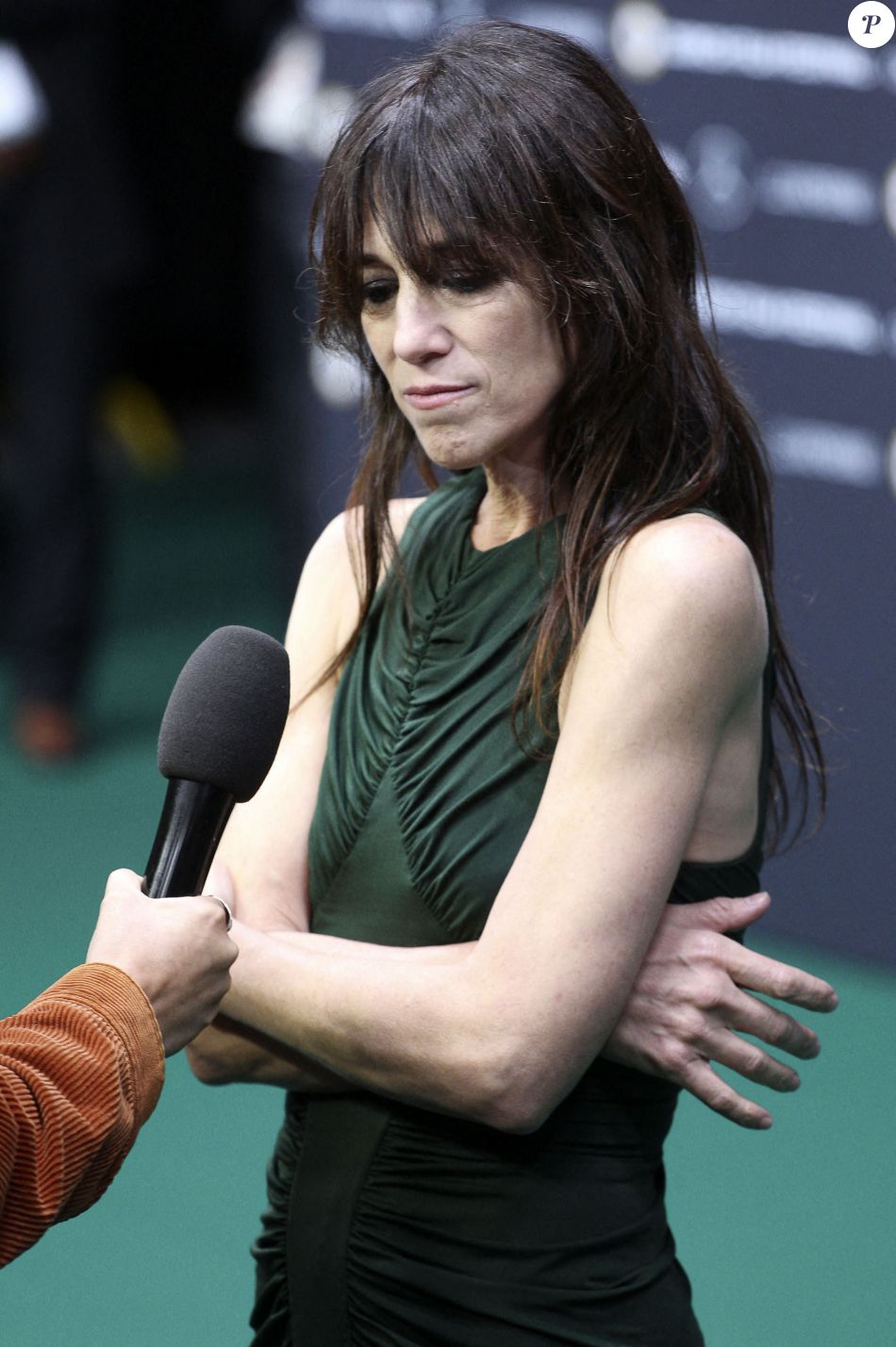 Charlotte Gainsbourg Première du film The Almond And The Seahorse