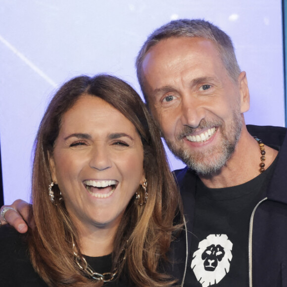 Exclusif - Valérie Benaim, Philippe Caverivière sur le plateau de l'émission "Touche Pas à Mon Poste (TPMP)", présentée par C.Hanouna et diffusée en direct sur C8 le 22 septembre © Jack Tribeca / Bestimage 
