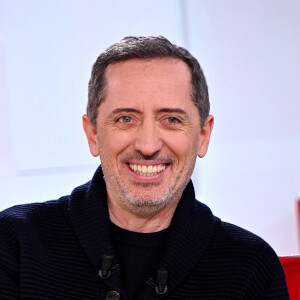 Exclusif - Gad Elmaleh - Enregistrement de l'émission "Vivement Dimanche prochain" présentée par M.Drucker et diffusée le 30 janvier 2022 sur France 2. Le 21 janvier 2022 © Guillaume Gaffiot / Bestimage 