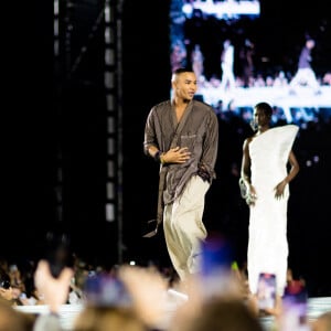 Olivier Rousteing - People au défilé Balmain femme printemps / été 2023 à Paris le 28 septembre 2022. © Da Silva / Perusseau / Bestimage 