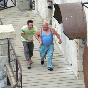 La Boule en mai 2004 à Fort Boyard.