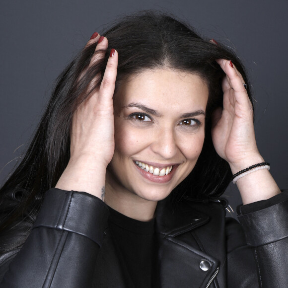 Portrait de Lucie Bernardoni, lors de l'enregistrement de l'émission "Chez Jordan". Le 6 juin 2022 © Cédric Perrin / Bestimage