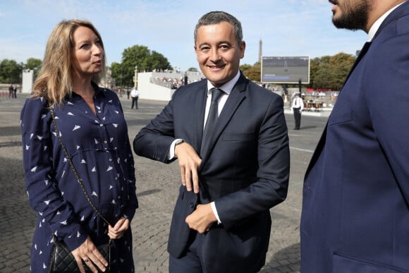 Heureux papa de deux enfants avec Rose-Marie Devillers, Gérald Darmanin a profité d'une jolie balade avec sa famille à Paris