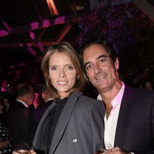 Exclusif - Sylvie Tellier et son mari Laurent Schenten - Soirée de gala au profit de l'association "Europa Donna France", organisée par Hotel Peninsula. Paris, le 29 septembre 2022. © Christophe Clovis-Rachid Bellak / Bestimage