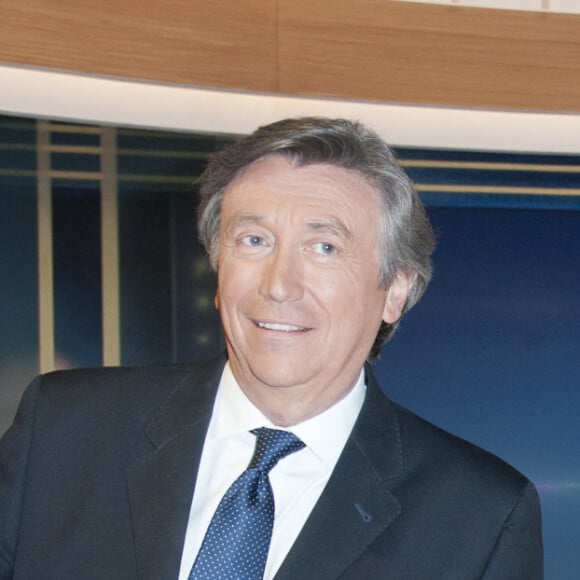 Exclusif - Jacques Legros sur le plateau du Journal de TF1 le 30 avril 2015