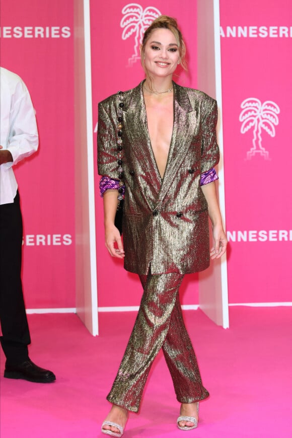 Joy Esther - Photocall de la soirée de clôture de la 4ème édition de Canneseries au Palais des Festivals à Cannes. Le 13 octobre 2021 