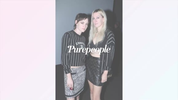 Kristen Stewart et Dylan Meyer : rare apparition du couple chez Chanel, les fiancées assorties, chics et grunge !