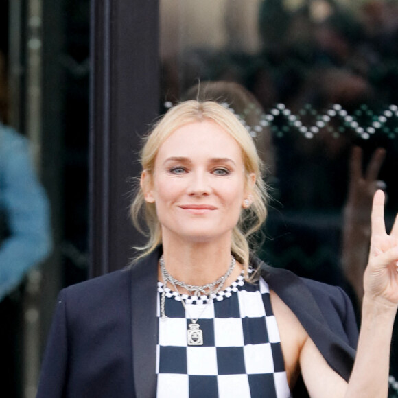 Diane Kruger - Arrivées au Défilé Chanel Femme Prêt-à-porter Printemps/Eté 2023 lors de la Fashion Week de Paris (PFW), France, le 4 octobre 2022. © Clovis / Veeren / Bestimage