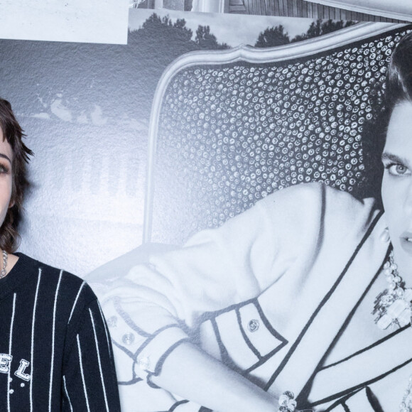 Kristen Stewart - Photocall au défilé Chanel Collection Femme Prêt-à-porter Printemps/Eté 2023 lors de la Fashion Week de Paris (PFW), France, le 4 octobre 2022. © Olivier Borde/Bestimage