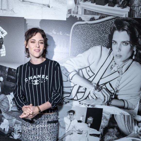 Kristen Stewart - Photocall au défilé Chanel Collection Femme Prêt-à-porter Printemps/Eté 2023 lors de la Fashion Week de Paris (PFW), France, le 4 octobre 2022. © Olivier Borde/Bestimage