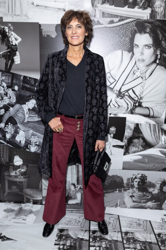 Inès de La Fressange - Photocall au défilé Chanel Collection Femme Prêt-à-porter Printemps/Eté 2023 lors de la Fashion Week de Paris (PFW), France, le 4 octobre 2022. © Olivier Borde/Bestimage