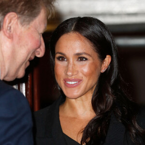 Meghan Markle (enceinte), duchesse de Sussex - La famille royale d'Angleterre au Royal Albert Hall pour le concert commémoratif "Royal British Legion Festival of Remembrance" à Londres. Le 10 novembre 2018 