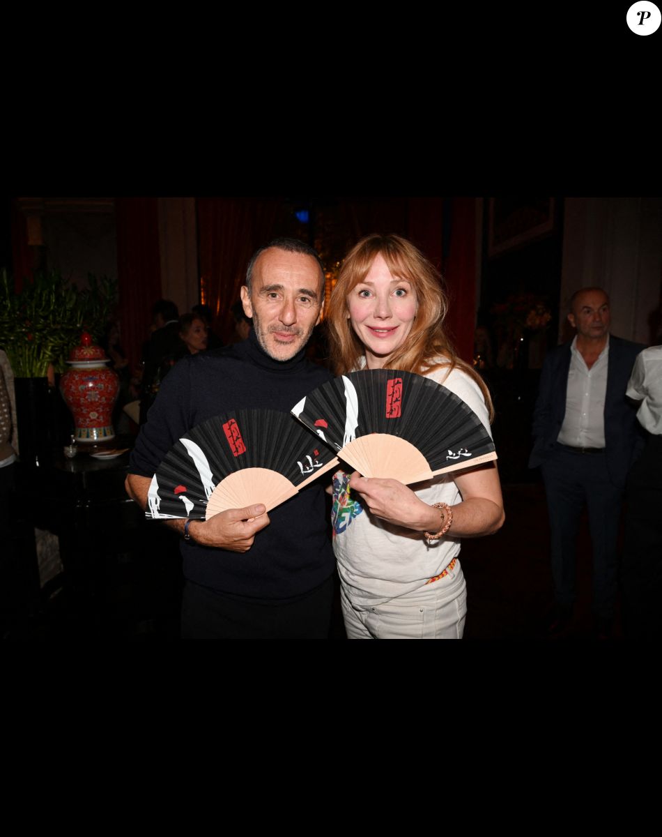 Exclusif - Elie Semoun, Julie Depardieu - Soirée pour la réouverture du restaurant gastronomique "LiLi" de l'hôtel "The Peninsula Paris" à Paris le 15 septembre 2022. © Rachid Bellak/Bestimage